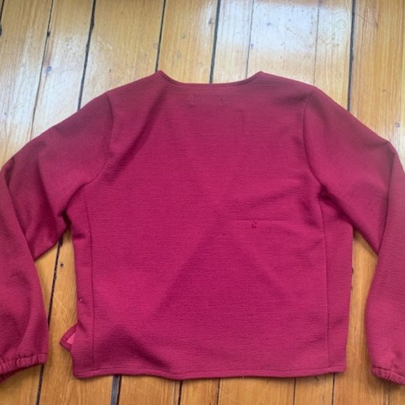 MADEWELL Texture & Thread Wrap Top - Picture 4 of 5